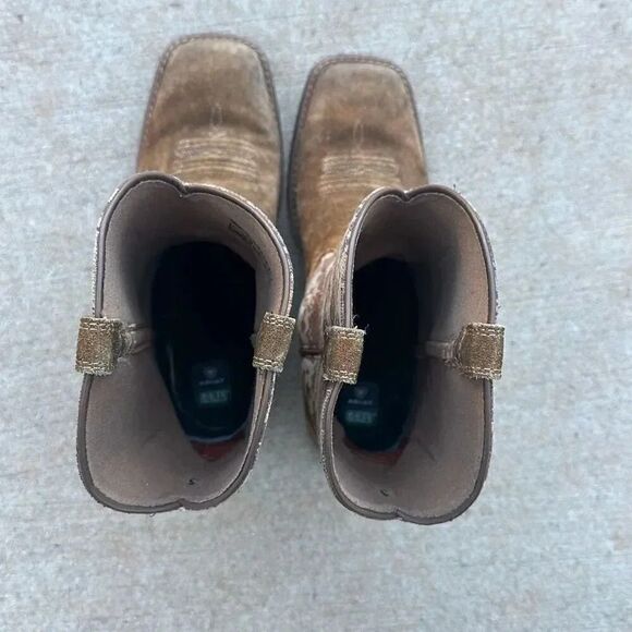 Ariat Sport Patriot Boot Brown Leather Men’s Size 5 - Picture 8 of 12